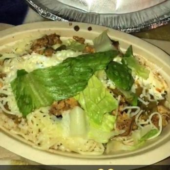 Chipotle Mexican Grill - Burrito bowl with "light" lettuce. - Mexican Near Me - Bellevue, Washington