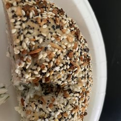 Bagels by Jarrett - Everything Bagel with Scallion Jalapeño Cream Cheese - OMFG!!!