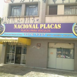Nacional Placas - Fachada da loja
