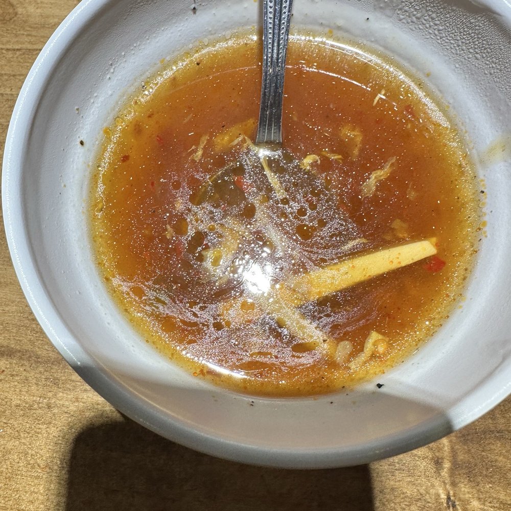 Lucky House - Hit and sour soup - Sushi Bars Near Me - Allen, Texas