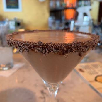 The Chocolate Martini Bar - Chocolate mint martini. This is to die for!  Super rich, don't need a chocolate dessert to pair with this. - Cocktail Bars Near Me - Pooler, Georgia