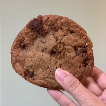 Milk & Cookies - Toffee Cookie ($2 usually, but free with Yelp check-in). - Desserts Near Me - Princeton, New Jersey Milk & Cookies - Toffee Cookie ($2 usually, but free with Yelp check-in). - Desserts Near Me - Princeton, New Jersey
