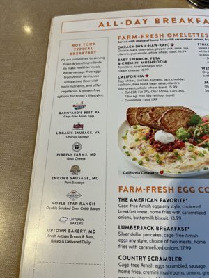 Menu photo 1 Silver Diner Waldorf, MD