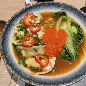 Wagamama - 35. chicken gyoza ramen - Asian Fusion Near Me - Arlington, Virginia