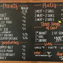 Mout’s Barbeque - Menu