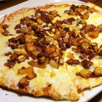 Cabanna - Shrimp octopus pizza! - Seafood Near Me - Tijuana, BCN