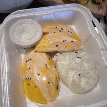 Chiangmai Thai Kitchen - coconut sticky rice & mangoes - Thai Near Me - Shreveport, Louisiana