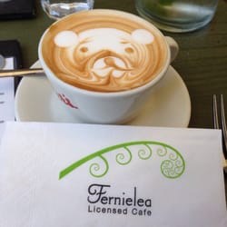 Fernielea Cafe - Bring a smile to your morning brew.
