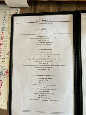 Menu photo 2 Vittles Restaurant Pittsfield, ME