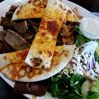 Cafe Agora - Mix Gyro platter - Turkish Near Me - Atlanta, Georgia