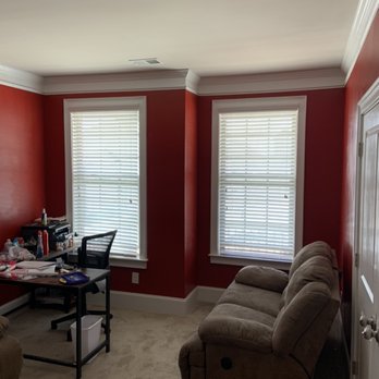 Serena Danielle Painting & Services - This is the office done after the painting on the window side. - Painters Near Me Serena Danielle Painting & Services - This is the office done after the painting on the window side. - Painters Near Me
