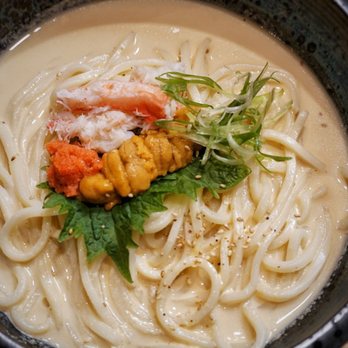 Futago Udon - Uni cream udon - Japanese Near Me - Boston, Massachusetts