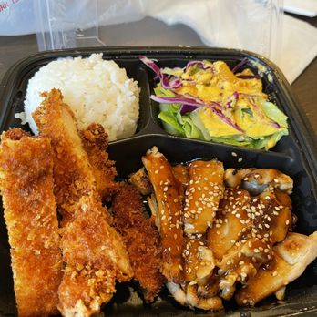 Katsuyaki - Chicken teriyaki/katsu plate - Japanese Near Me - Costa Mesa, California