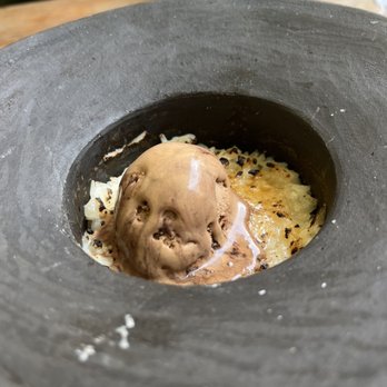 Negro Huitlacoche - Rice + milk + mocha ice cream - Mexican Near Me - Tulum, ROO Negro Huitlacoche - Rice + milk + mocha ice cream - Mexican Near Me - Tulum, ROO