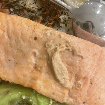 sweetgreen - Weird gooey item on Salmon - Salad Near Me - Laguna Niguel, California sweetgreen - Weird gooey item on Salmon - Salad Near Me - Laguna Niguel, California
