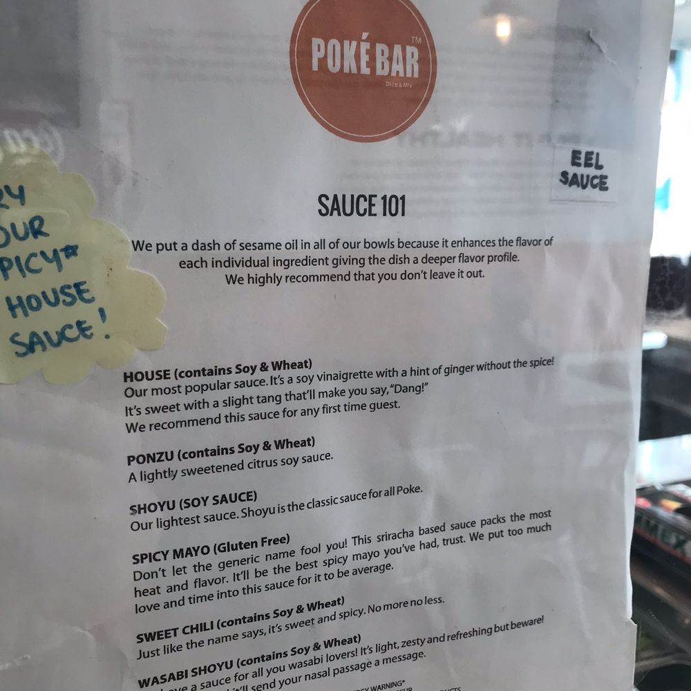 Poke - Athens - Sauces - Poke Near Me - Athens, Georgia Poke - Athens - Sauces - Poke Near Me - Athens, Georgia