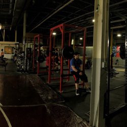 The Weight Room - This was a pano shot I took and I don't think yelp supports that. But this gym has plenty of space and equipment and a good vibe!
