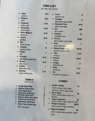 Menu photo 8 The Shoya Pleasant Hill, CA Menu photo 8 The Shoya Pleasant Hill, CA