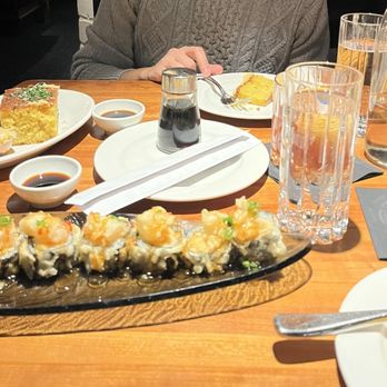 The Evie - Shrimp Rangoon roll, cornbread - American Near Me - Chicago, Illinois