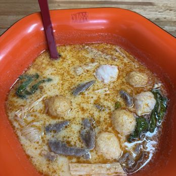 Zhangliang Malatang - Tom yum soup base - Hot Pot Near Me - Chicago, Illinois Zhangliang Malatang - Tom yum soup base - Hot Pot Near Me - Chicago, Illinois