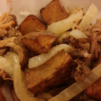 My Cafe - Their so called kalua pig hash platter - Breakfast & Brunch Near Me - Kapolei, Hawaii