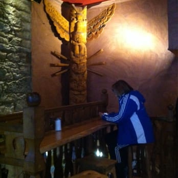 Black Medicine - Totem pole interior - Coffee & Tea Near Me - Edinburgh, EDH Black Medicine - Totem pole interior - Coffee & Tea Near Me - Edinburgh, EDH