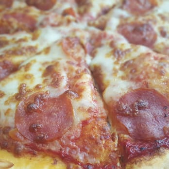 The Pan - Pepperoni Pizza (regular crust) - Pizza Near Me - Long Beach, California The Pan - Pepperoni Pizza (regular crust) - Pizza Near Me - Long Beach, California