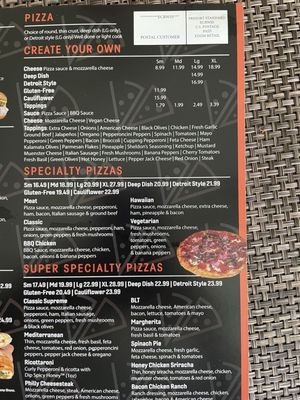 Menu photo 2 Sheldon’s Street Pizza Shelby Township, MI Menu photo 2 Sheldon’s Street Pizza Shelby Township, MI