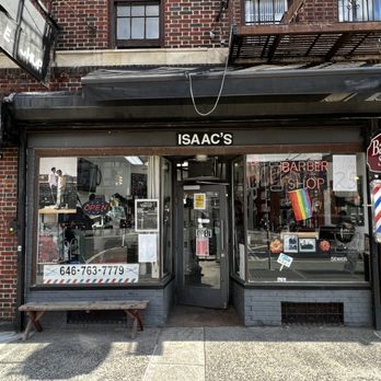 Isaac's Barber Shop - Outside - Barbers Near Me - New York, New York Isaac's Barber Shop - Outside - Barbers Near Me - New York, New York