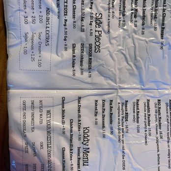 MooseKnuckles Bar & Grill - Sides and kids menu - American Near Me - Post, Texas