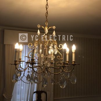 YC Electric - Chandelier socket repairs - Electricians Near Me