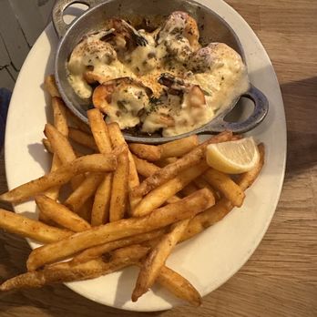 Salt Water Cowboys - Blue crab stuffed shrimp - Seafood Near Me - St Augustine, Florida