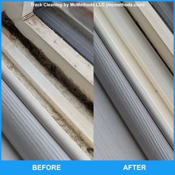 McMethods - It feels satisfying to get the tracks nice and clean, as we did on this recent job. - Window Washing Near Me - Milton-Freewater, Oregon McMethods - It feels satisfying to get the tracks nice and clean, as we did on this recent job. - Window Washing Near Me - Milton-Freewater, Oregon