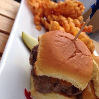 Brennan's Restaurant - cheeseburger sliders with waffle fries! - Pubs Near Me - Stamford, Connecticut Brennan's Restaurant - cheeseburger sliders with waffle fries! - Pubs Near Me - Stamford, Connecticut