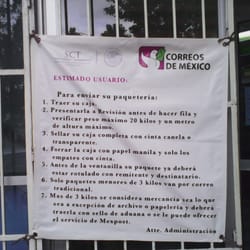Correos de Mexico - IMPORTANTE