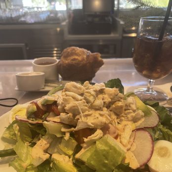 NM Café - Crab salad and ice tea - New American Near Me - Las Vegas, Nevada