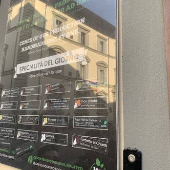 Edoardo - Menu flavors - Ice Cream & Frozen Yogurt Near Me - Florence, FI