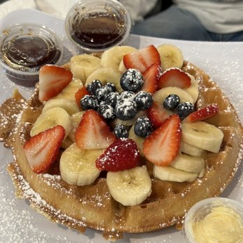 Foodies - Tutti Fruity Waffle - Waffles Near Me - South Hackensack, New Jersey