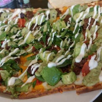 Pita Jungle - Beef avacaso pizza loved the crust and all the flavors - Vegetarian Near Me - Glendale, Arizona Pita Jungle - Beef avacaso pizza loved the crust and all the flavors - Vegetarian Near Me - Glendale, Arizona
