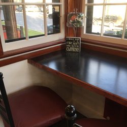 The Marketplace at the Bigfork Inn - Window seating with great views