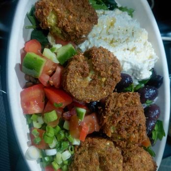 Feta Cowboy - Build your own bowl with falafel - Mediterranean Near Me - Tempe, Arizona