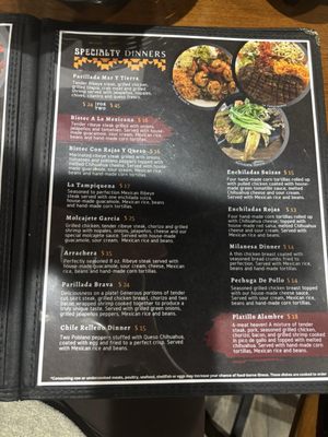 Menu photo 7 Jerry's Mexican Kitchen & Bar Beloit, WI