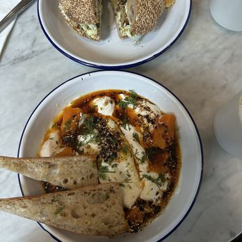 Rye Goods - Eggs Provence and sesame bagel sandwich - Coffee & Tea Near Me - Laguna Beach, California Rye Goods - Eggs Provence and sesame bagel sandwich - Coffee & Tea Near Me - Laguna Beach, California