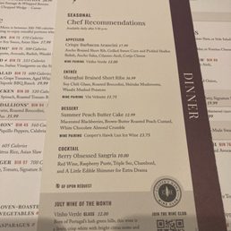 Menu Menu