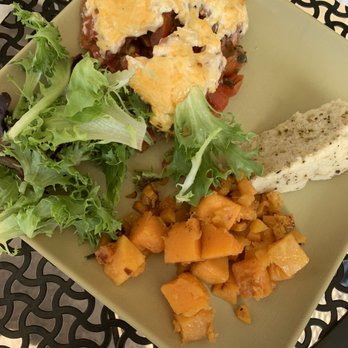 Tomato Pie Cafe - Signature Tomato Pie with a side of Roasted Butternut Squash and a scone - Salad Near Me - Lititz, Pennsylvania Tomato Pie Cafe - Signature Tomato Pie with a side of Roasted Butternut Squash and a scone - Salad Near Me - Lititz, Pennsylvania