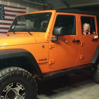 Auto Locators - First photo of my Jeep when I got her home! My son and daughter played in the Jeep for over an hour! - Car Dealers Near Me - Redlands, California