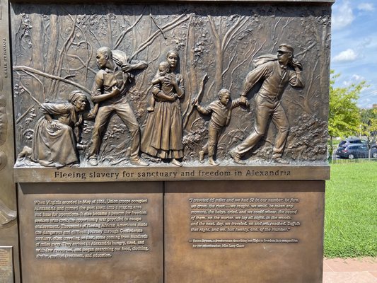 Contrabands and Freedmen Cemetery Memorial by null