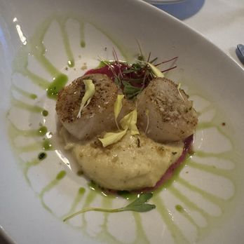Chef's Table At the Edgewater - Scallops over polenta - New American Near Me - Winter Garden, Florida
