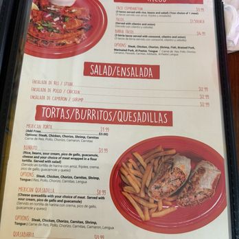 Don Chemas Mexican Restaurant - Menu - Mexican Near Me - North Myrtle Beach , South Carolina