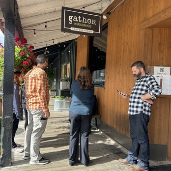 Gather in Jackson Hole - Outside restaurant - New American Near Me - Jackson, Wyoming